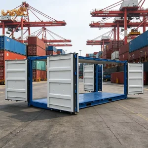 ISO Standard 20ft 20 Feet Four Side Full Opening Corten Steel Special Shipping Container for Oversize Cargo Storage