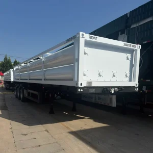 ISO Standard ASME BV Certificate 40FT 6 Tube 14.7m3 Tube Cascase Storage Tank Skid Container