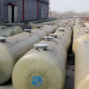 ISO Standard Chemical Liquids Diesel Double Walled Container Storage Tank Underground Oil Tank