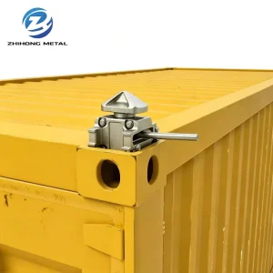 ISO Standard Hot Dip Galvanized High Tensile Cast Steel Intermediate Twist Lock Shipping Container Lashing Parts
