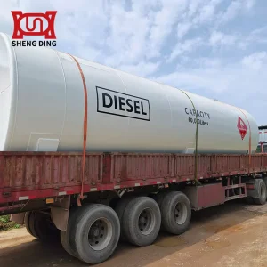 ISO Standard Mobile Diesel Storage Tanks for Gas Stations