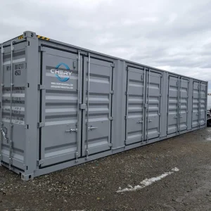 ISO Standard Van Box High Cube 40ft Dry Cargo Shipping Container