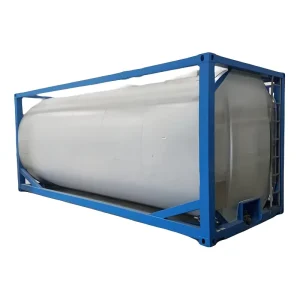 ISO Steel Carbon Tank Container with Vacuum Pump for Farms and Liquid Industries