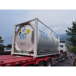 ISO Steel Cryogenic Fuel Tank Storage US DOT EN Standard Industrial Use Horizontal 220/40ft Pressure Vessel Container