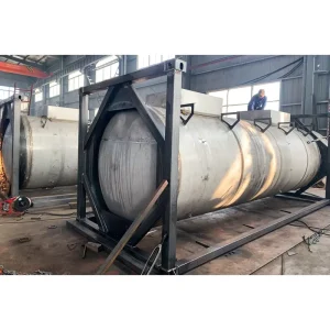 ISO Tank Container 10ft 20ft Steel Container for Corrosive Liquid Chemical Liquid Storage Transportation