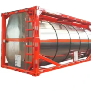 ISO Tank Container 20 FT SS304 Stainless Steel 18,000L-23,000L Capacity Durable and Weather Resistant
