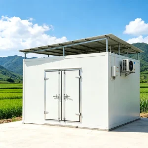 Ice Outdoor Walk in Freezer Container with Digital Control Easy to Operate Compressor and Mini Cold Storage Room