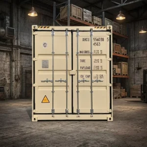 Industrial 40ft HC Weatherproof Steel Cargo Unit Side Open Shipping Container