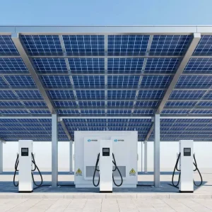 Industrial 500kW 1MWh Containerized Solar Storage Charging Hub with 420kW Liquid Cooled Supercharger