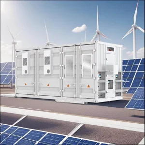 Industrial Container Energy Storage 500kWh LiFePO4 Batteries 1000kW High Voltage Solar Storage System
