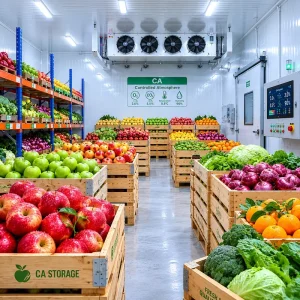 Industrial Controlled Atmosphere Cold Storage Room for Apple Fruit Vegetable Modular CA Cold Room