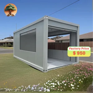 Industrial Design 20ft/40ft Shipping Container for Home Bar Garage Shop Kiosk Toilet with Flat Pack Cargo Value Stack Features