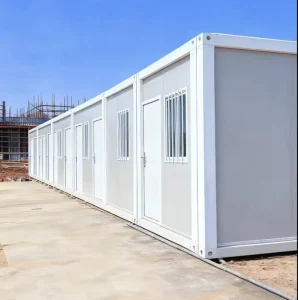 Industrial Folding Container House Breathable Steel Sandwich Panel Quick Assembly Modern Design for Outdoor Office Building Gym