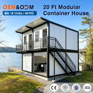 Industrial Grade Prefab Garage Luxury Container House Modern Metal Building Foldable Car Shelter