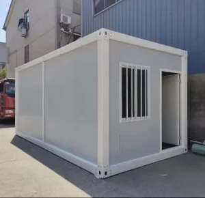 Industrial Grade Steel Sandwich Panel Flat Pack Container for Warehouse Office Building Storage Waterproof Breathable Flexible