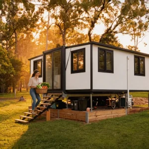 Industrial Grade Storm Proof Heavy Duty Steel Frame Expandable Container House with EPS Insulation for Extreme Environment