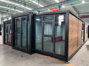 Industrial Modular House with Steel Frame Prefabricated Home for Temporary Mobile Office
