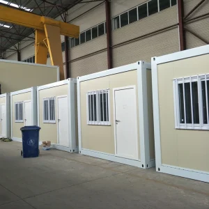 Industrial Modular Prefabricated House with Steel Structure 3 Bedroom Portable Home for Labor Camp