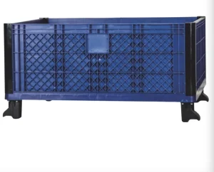 Industrial Muliti-functional 600LBS Weight Capacity Low Solid Wall Bulk Storage Container for Warehouse and Garage