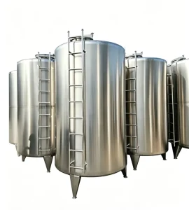 Industrial Stainless Steel 304 316L Liquid Nitrogen Compatible Storage Tank Pump Engine Customizable Dimensions Easy Operation
