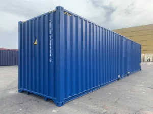 Industrial Strength Anti Corrosion Stackable High Capacity 40HQ ISO Certified Cargo Container for Ocean Freight Logistics