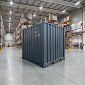 Industrial Strength Waterproof Dustproof Compact Cargo Container 8FT High Quality Corten ISO Shipping Container