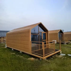 Innovative Insulated Light Steel Prefab Modular Tiny House 1 Bedroom Single Room Prefabricated Home for Resort Hotel Projects