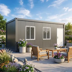 Innovative Modular Steel Container House with Detachable Design for Urban Apartment Living Living Room Bedroom Solutions