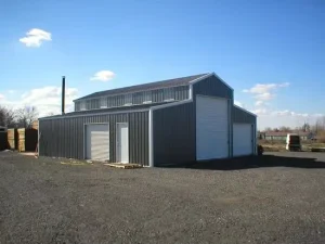 Insulated Container Storage Shed Custom Door Design Metal Storage Cabin for Agricultural Equipment Construction Material Storage