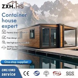 Insulated Foldable Container House with SAA UL & RoHS Compliance Maisons Préfabriquées En Conteneurs