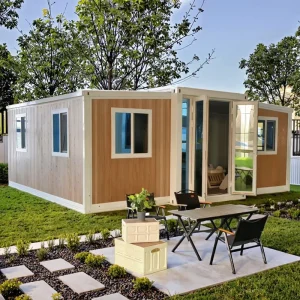 Integrated Modular Steel & Wooden Bathroom Pod Prefab Shower Room Toilet Movable Container House Bathrooms for Luxury Villas