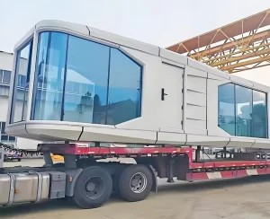 Intelligent Prefabricated Houses with Complete Rooms Capsule style Homes