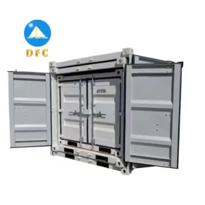 Iso Certified Corten Steel Mini Container Set Portable Storage Box for Outdoor Commercial Use