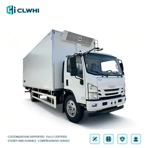 Isuzu 4×2 Refrigerator Cargo Truck Refrigerated Container Truck Refrigerated Van Truck