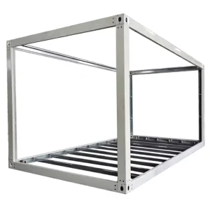 JHCE 10ft 20ft Prefabricated Detachable Flat Pack Steel Shipping Container House Frames for Office Building China Prefab Home