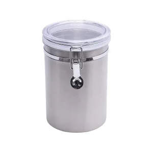 Jars in Bulk for Stainless Steel Coffee Container Vacuum Sealed Storage Jar for Sugar Tea Bean Food Storage Box