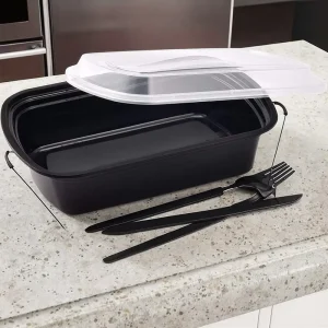 Jumbo Sized Reusable Eco-Friendly Plastic Lid Food Storage Containers Airtight Lids for Optimal Freshness