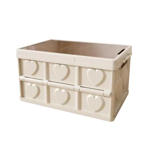 Kitchen Storage Containers Collapsible Foldable PP Plastic Nordic Style Food Storage Box Bin Pantry Outdoor