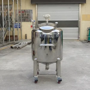 LIENM SUS304 Stainless Steel Chemical Storage Tank Anti-corrosive Industrial Holding Vessel for Acid