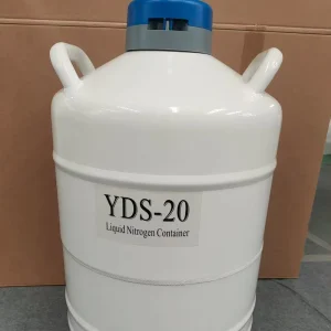 LN2 Portable Dewar tank Accessories Liquid Nitrogen Container for Biological Storage