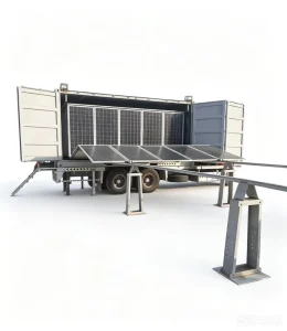 LY ZDGF 40 40kW Monocrystalline Silicon N type TOPCon Container PV System Intelligent Controller Ground Mounting 380V Output