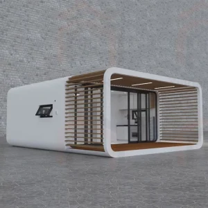 Large 20ft 40ft Mobile House 28 Square Meters Prefab Modular Steel Apple Cabin for Hotel Camp