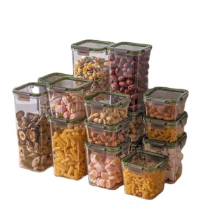 Large Airtight Kitchen Canisters with Lid