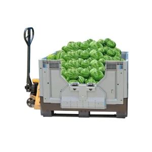 Large Bulk Stacking Plastic Pallet Boxes Used Plastic Pallet Bins and Container