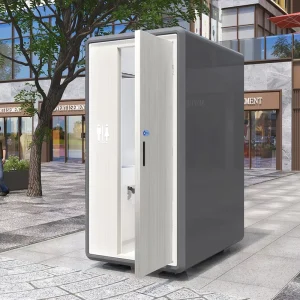 Large Capacity Luxury Restroom Trailer for Extended Events Featuring Multiple Toilets Large Holding Tanks ADA Compliant Stall