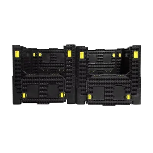 Large Foldable HDPE Collapsible Plastic Bulk Container for Sale