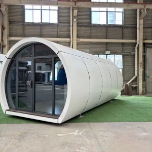Large Space 2 Bedroom Prefab Container House Soundproof Office Pod Capsule Booth for Villa Use Home Capsule Hotel Design