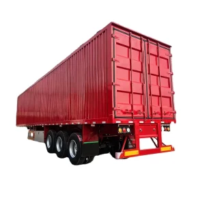 Large Volume Enclosed Dry Van Box Semi-Trailer Multi-Goods Transport for Africa