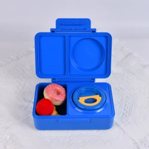 Leak-Proof Vacuum Insulated Soup Pot 3 Compartments Bento Box for Kids Insulated Lunch Box