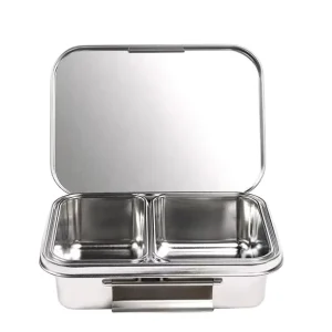 Leak Resistant BPA Free Stainless Steel Bento Box Dishwasher Safe Kids Lunch Boxes